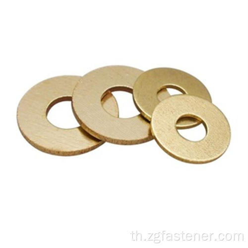 แหวนรองบังโคลนทองเหลือง DIN9021